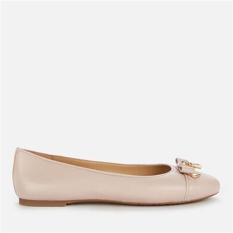 MICHAEL Michael Kors Women's Alice Leather Ballet Flats 